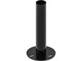 Round base plate | Ø 60 mm | Length 30 cm | Black