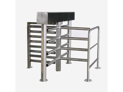 Turnstile single 1/2 high - 3 arm | galvanised