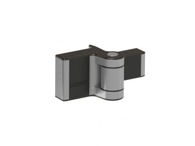 Gate hinge | Compact 2-way adjustable | surface mounted | 180°