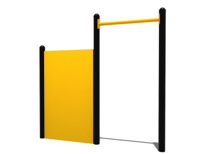 Rack bar with dense exercise wall